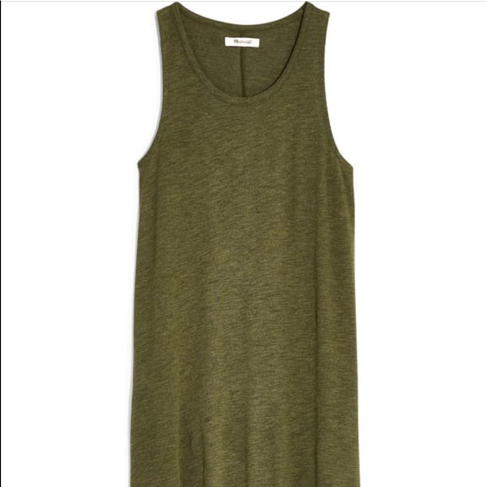 Madewell Sleeveless Racerback Tank Dress - Picture 7 of 16
